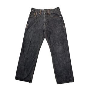 Rocawear Jeans Mens 36 (34x30) Blue Loose Baggy Streetwear Skater Hip Hop Denim
